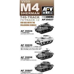  AFV Club 1/35 M4 T49 Replacement Track Set Toys & Games