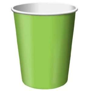  Fresh Lime 9 Oz Paper Hot Cup   24 Ct Pk
