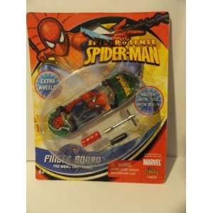   Spider man Finger Board Pro Model Skateboard   Extra Wheels Toys
