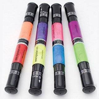 Migi Nail Art Fingernail Polish Kit   8 Neon Colors (4 Pen brushes) by 
