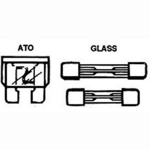  General AGC Glass Tube Fuses AMP 2.5
