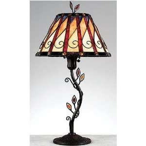  River Birch Tiffany style Table Lamp