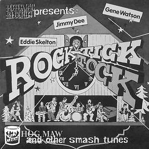 Rock Tick Tock LP V/A SUPER Rare 50s Rockabilly (Curley Jim, Gene 