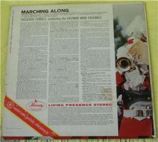 marching along eastman wind ensemble vintage lp 12 record nice