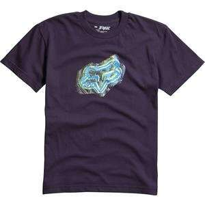    Fox Racing Youth Paperhead T Shirt   Small/Purple Haze Automotive