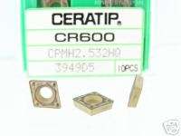 50 CERATIP CPMT 2.532 HQ CR600 CARBIDE INSERTS M847S  