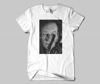William S Burroughs Beat Staring Down Gun T Shirt  