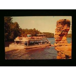  Sightseeing Boat, Wisconsin Dells, Passing Chimney Rock 