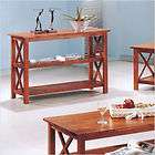 Wildon Home Independence Sofa Table in Light Oak 5908