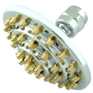   inch diameter triple tier brass nozzles shower head