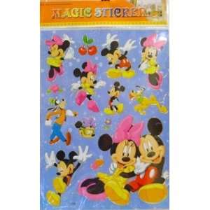  MAGIC STICKERS MICKEY & MINNIE MOUSE 