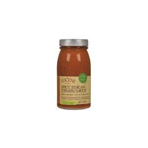 Lucini Spicy Tuscan Tomato Sauce (Economy Case Pack) 25.5 Oz Jar (Pack 