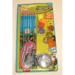  Foohy Foo Pack w/Pencils and Monkeyhead erasers Office 
