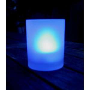  Frosted Color Changing LED Votive Candle