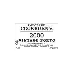  Cockburn Vintage Port 2000 Grocery & Gourmet Food