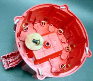 New GM HEI ignition replacement Red distributor cap  