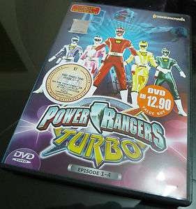 Power Rangers Turbo Vol.1 1 4Episodes DVD (Sentai Turboranger)  
