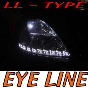 LED Eye Line White 6000k Light LL Type DIY For 10 11 Kia Cadenza K7 