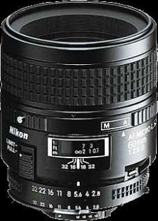 Nikon Micro NIKKOR 60mm f/2.8D Macro AF + Lens Kit NEW  