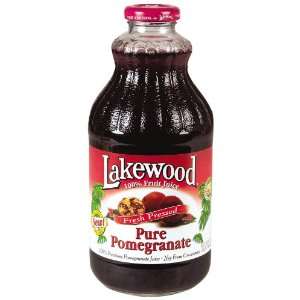 Lakewood Pure Pomegranate Juice ( 12x32 Grocery & Gourmet Food