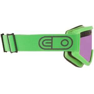  Airblaster Airpill Goggles  Hot Green / Purple Baker Lens 