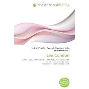  Eva Condon (9786133903050) Books