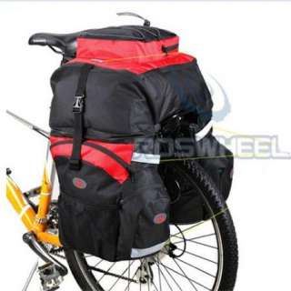 65L Cycling Bicycle Bag Bike rear seat bag pannier  