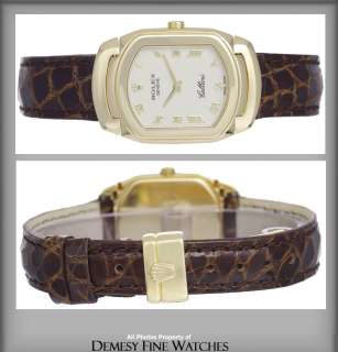 Rolex Cellini Ladies 18k Yellow Gold Watch 6631/8  