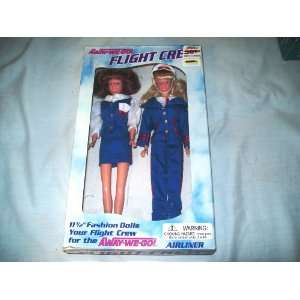  Away We Go Flight Crew Fashion Dolls   Airline Flight Crew 