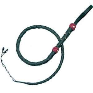  Split Hide Bullwhip Black Mini 