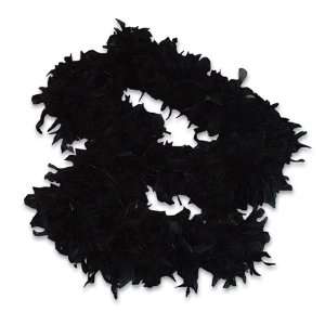  72 Inch 100 Gram Black Feather Boa Toys & Games