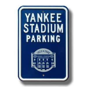 New York Yankees Yankee Stadium 2008 Parking Sign  Sports 