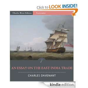 An Essay on the East India Trade Charles Davenant, Charles River 
