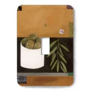  Olives and Spice Decorative Steel Switchplate Cover