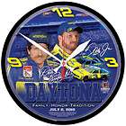 WRANGLER #3 DALE JR & DALE SR NASCAR DAYTONA WIN CLOCK