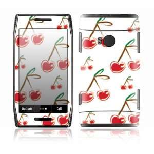 Nokia X7 Decal Skin Sticker   Juicy Cherry