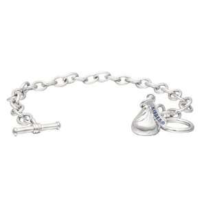  3D HERSHEYS KISSES Small Charm Bracelet/Sterling Silver 