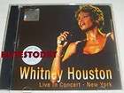 whitney houston live in new york malaysia only cd sealed