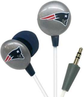  NFL Licensed New England Patriots Earbuds by iHip