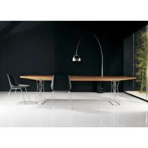    Luxo by Modloft MJC176 Curzon Dining Table Furniture & Decor