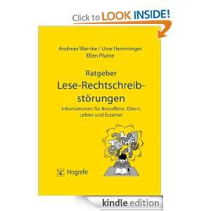 Ratgeber Lese Rechtschreibstörungen (German Edition) Andreas Warnke 