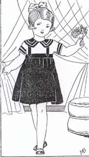 DOLL PATTERNS NADALETTE 1932 SIZE 16 1/2  