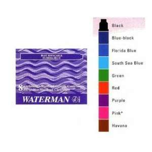Waterman Purple Pen Refill Card Fountain Pen 8 pack  