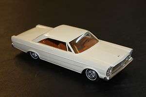 1965 FORD GALAXIE WHITE RED INTERIOR PROMO  