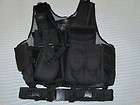 NEW Black Military/LE/Gr​ab & Go Tactical Combat Assault Vest   Left 