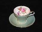 Shabby Chic Aynsley China Teacup Trio Queens Garden  