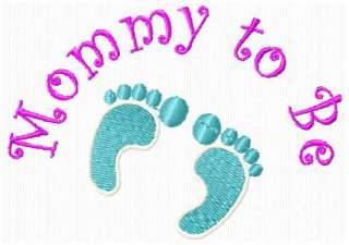 Pregnant Mom and Sayings Machine Embroidery Designs CD  