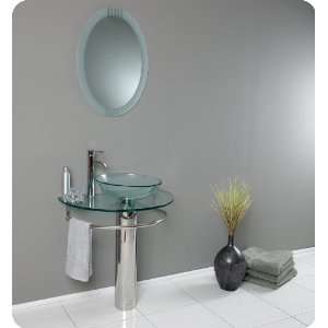   29.5 Steel and Glass ADA Complaint Vanity with