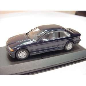  1/43 Minichamps BMW 3 Series Coupe Blue Toys & Games