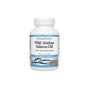  Wild Alaskan Salmon Oil 1000mg   Pure Source of Omega 3s 